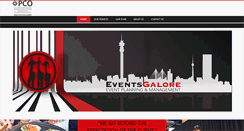 Desktop Screenshot of eventsgalore.co.za